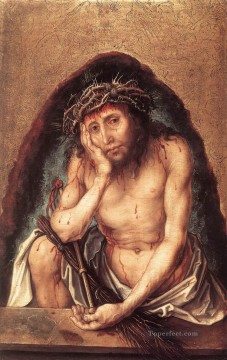 Albrecht Durer Painting - Christ as the Man of Sorrows Albrecht Durer
